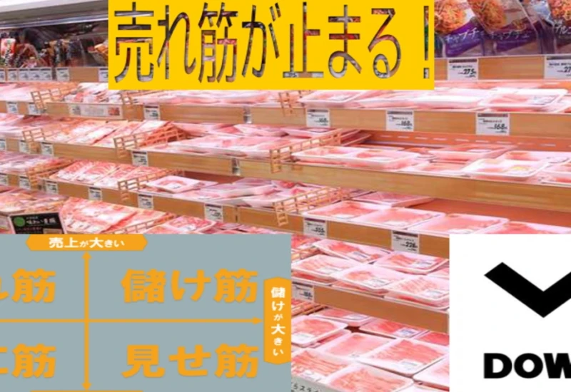 売れ筋が止まる